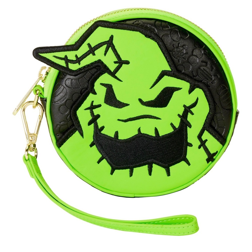 Loungefly Disney Nightmare Before Christmas Oogie Boogie Glow Coin Bag Wristlet